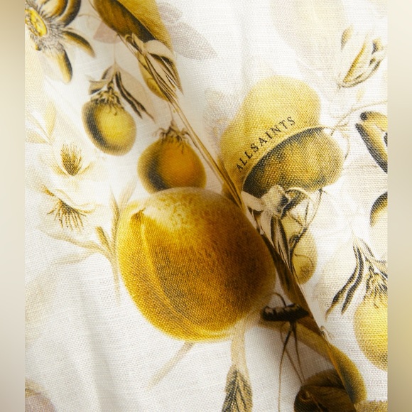 All Saints ~ Linen Colette Soleil Dress - Picture 7 of 10